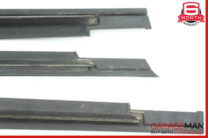 14-17 Maserati Ghibli Rear Exterior Door Chrome Trim Molding Panel Cover Set OEM