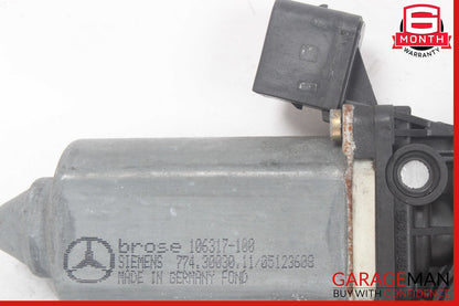 00-06 Mercedes W215 CL600 Rear Left Driver Side Door Window Regulator Motor Unit