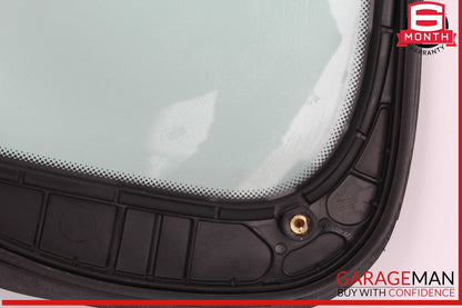 17-20 BMW 530E Rear Right Passenger Side Door Quarter Window Glass OEM