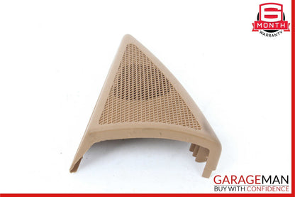 03-09 Mercedes W211 E350 E500 Front Left Side Tweeter Speaker Cover Brown OEM