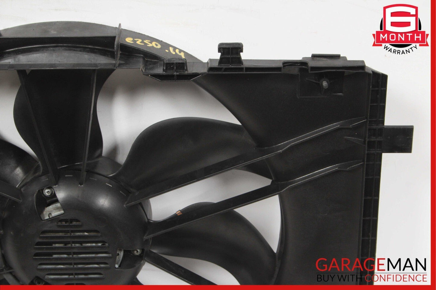 08-18 Mercedes W204 C250 E350 Engine Radiator Cooling Fan Motor Assembly OEM