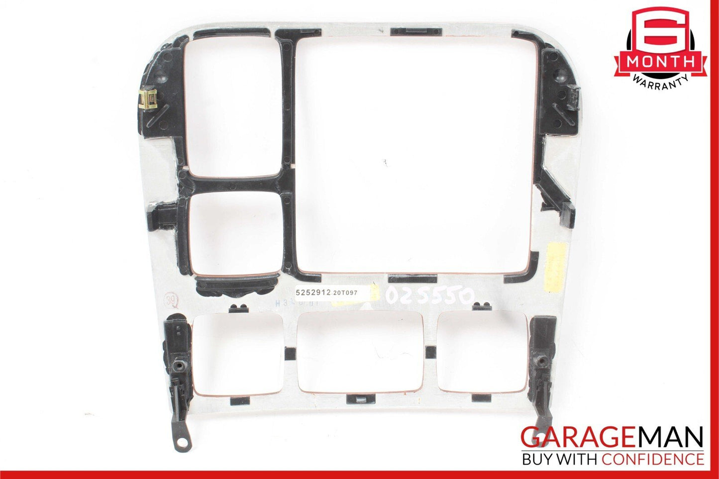 00-02 Mercedes W220 S500 S55 AMG Dashboard Radio Trim Panel Cover Bezel Wood OEM