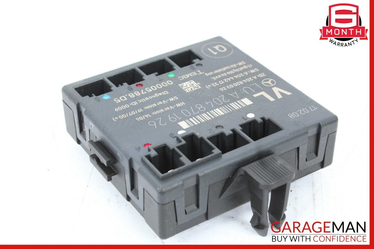 08-14 Mercedes W204 C250 C300 Front Left Side Door Control Module OEM