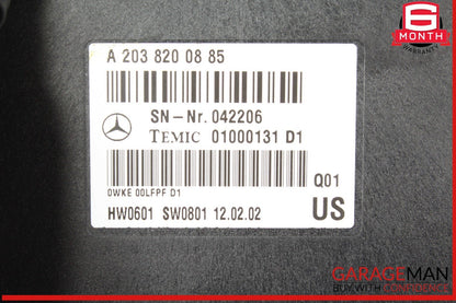 03-06 Mercedes R230 SL500 S55 Communication Voice Control Module 2038200885 OEM