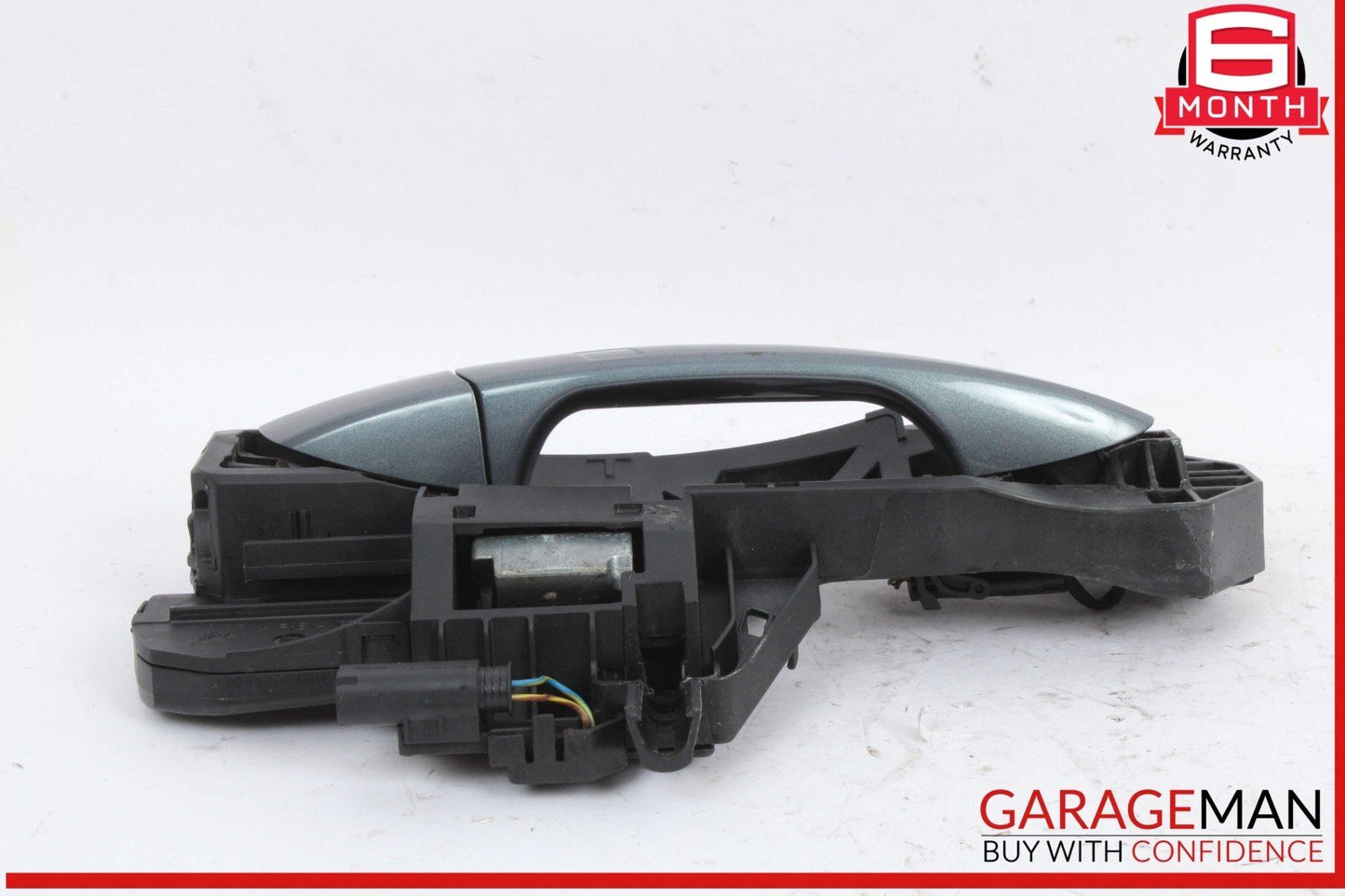 07-13 Mercedes W221 S550 Front Right Passenger Side Exterior Door Handle Gray