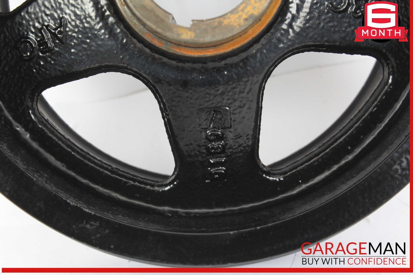 10-16 Porsche Panamera 970 Engine Crankshaft Harmonic Balancer Crank Pulley OEM
