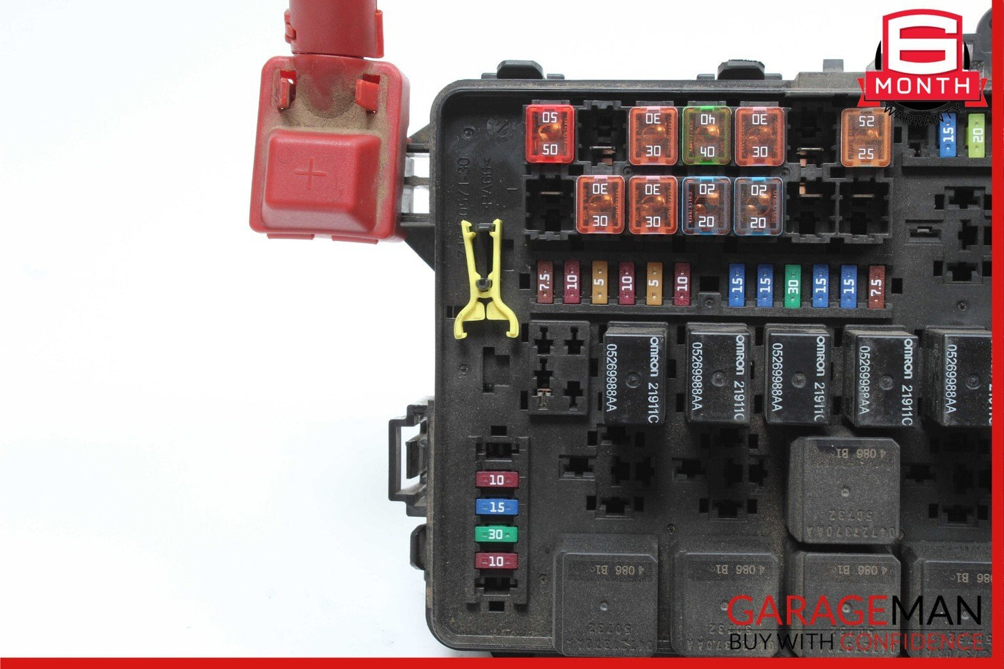 14-17 Maserati Ghibli M157 Engine Fuse Box Battery Relay Assembly OEM
