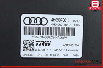 11-18 Audi A6 A7 A8 Quattro Electric Parking Brake Control Module 4H0907801E OEM