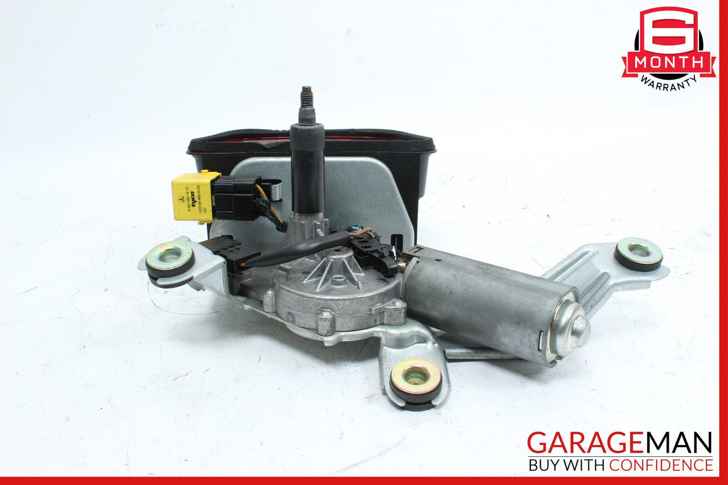 98-05 Mercedes W163 ML500 Rear Glass Windshield Wiper Motor Brake Light Assembly