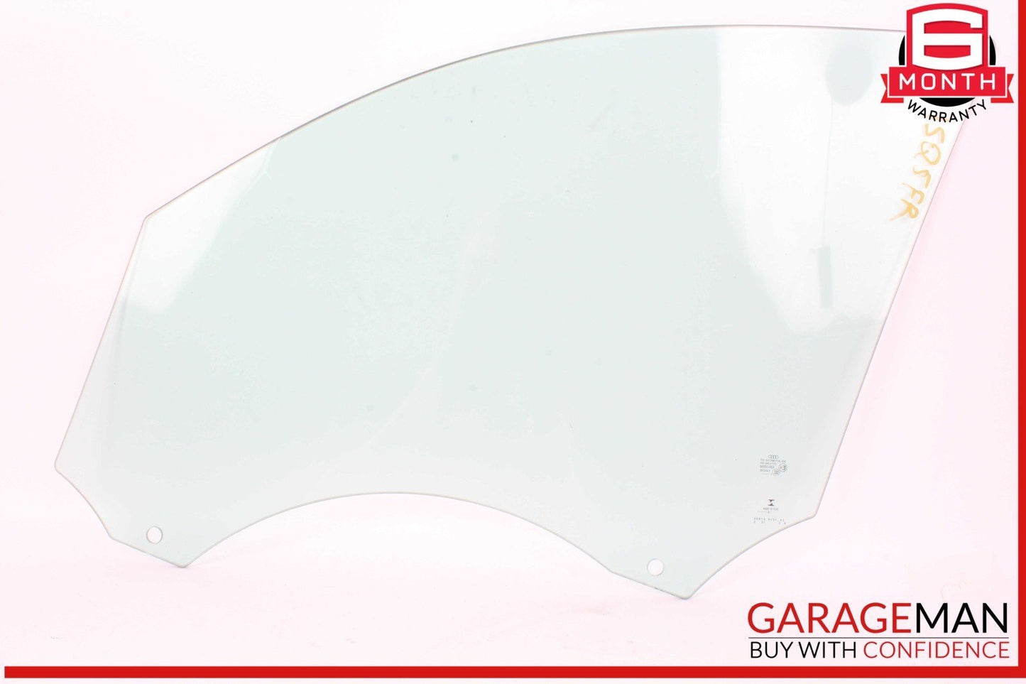 13-17 Audi Q5 Front Right Passenger Side Door Window Glass OEM