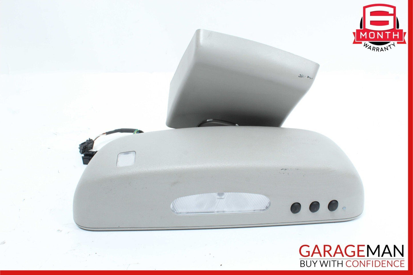 07-13 Mercedes W221 S550 S600 S63 AMG Interior Top Rear View Mirror Gray OEM