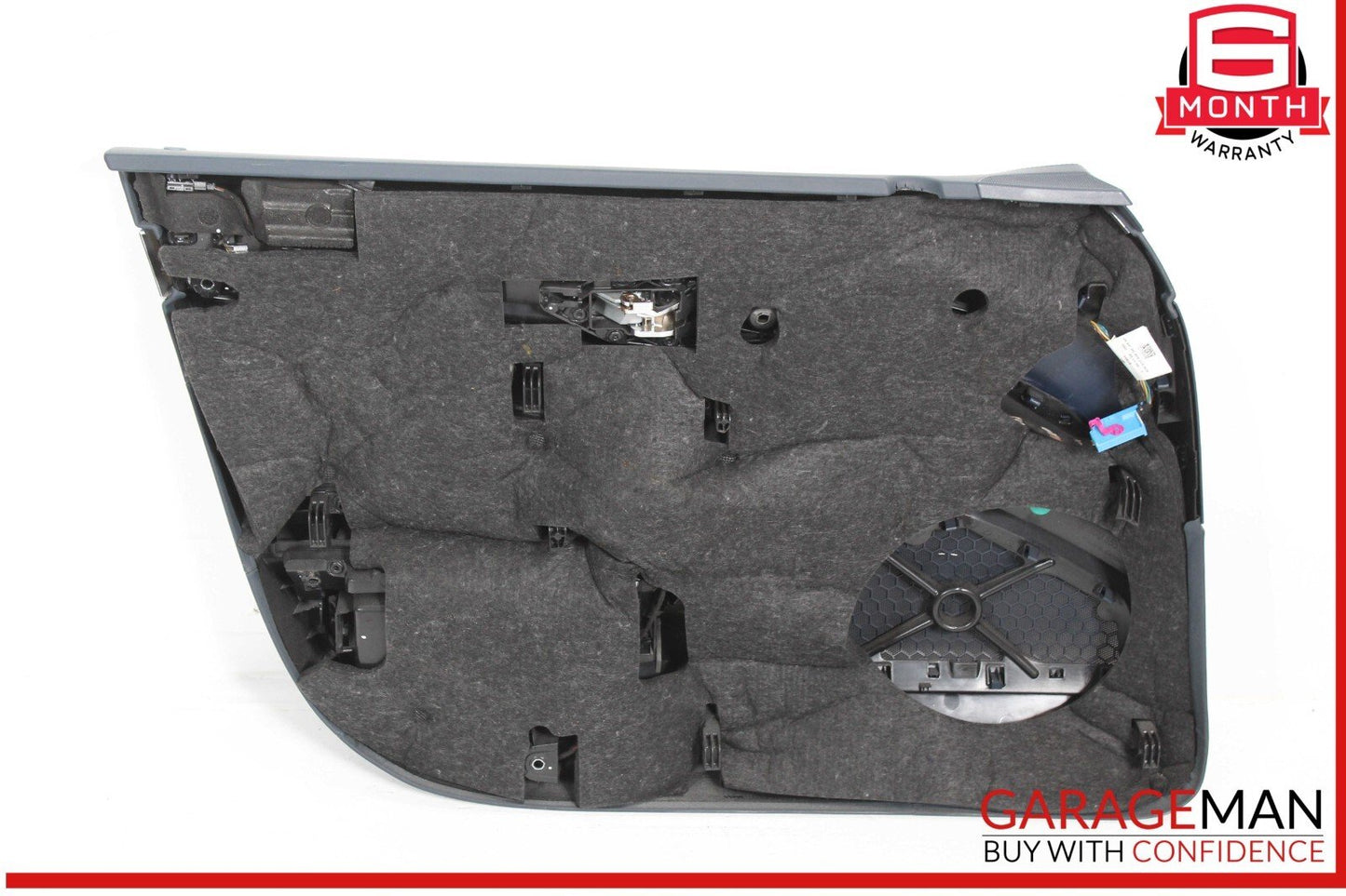 10-16 Porsche Panamera 970 Front Right Side Interior Door Panel Black OEM