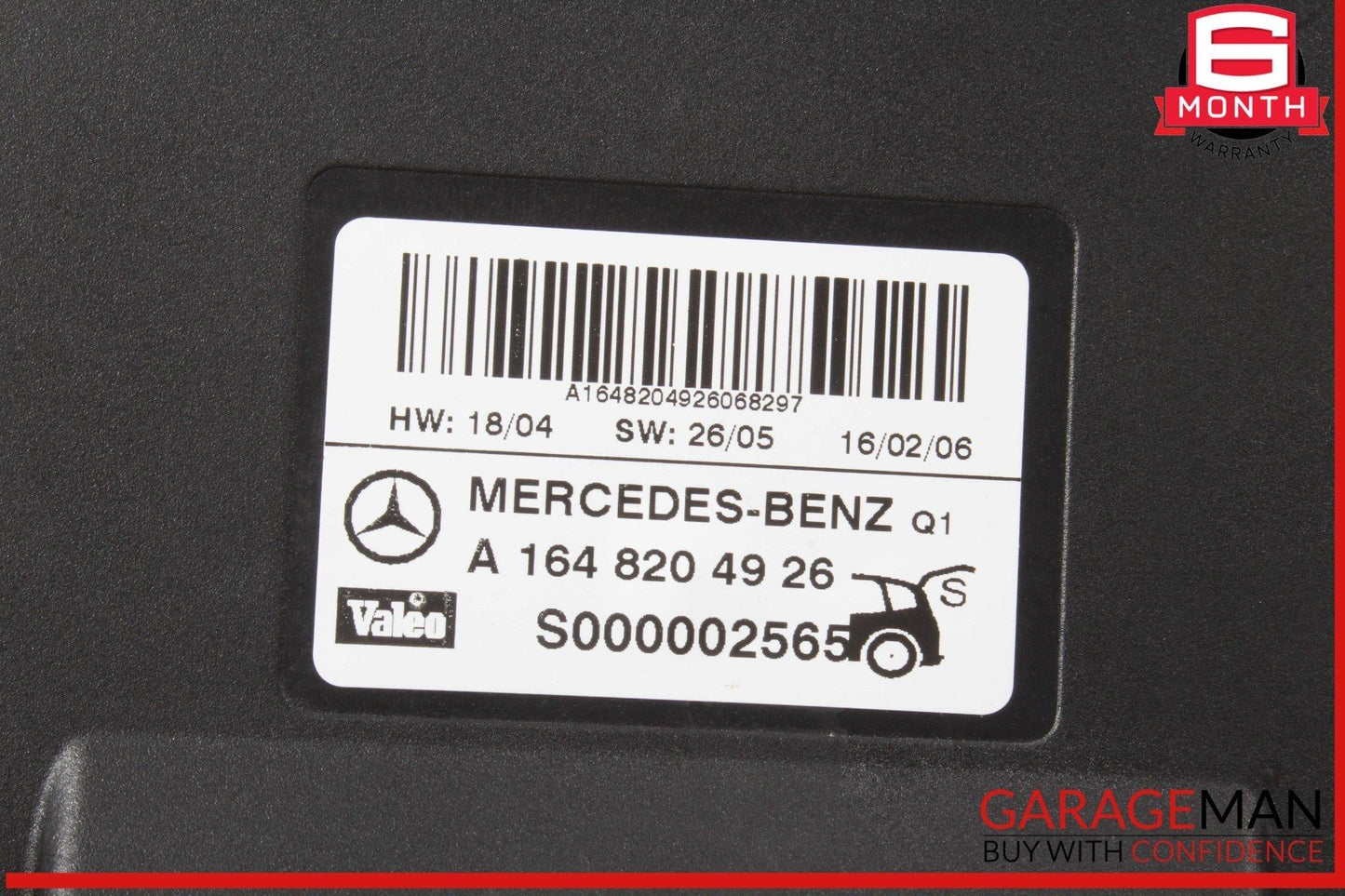 06-09 Mercedes W164 ML350 GL450 Trunk Lid Liftgate Tail Gate Control Module OEM