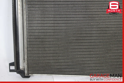 08-17 Mercedes GLK350 C300 E350 Engine AC A/C Air Condenser w/ Shroud Assembly