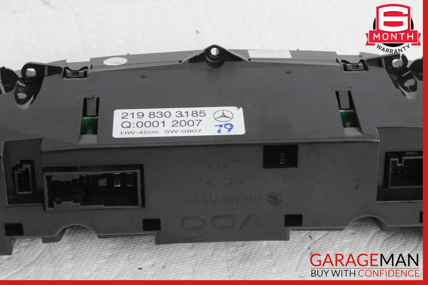 06-11 Mercedes W219 CLS550 CLS63 AMG A/C AC Heater Climate Control Unit OEM