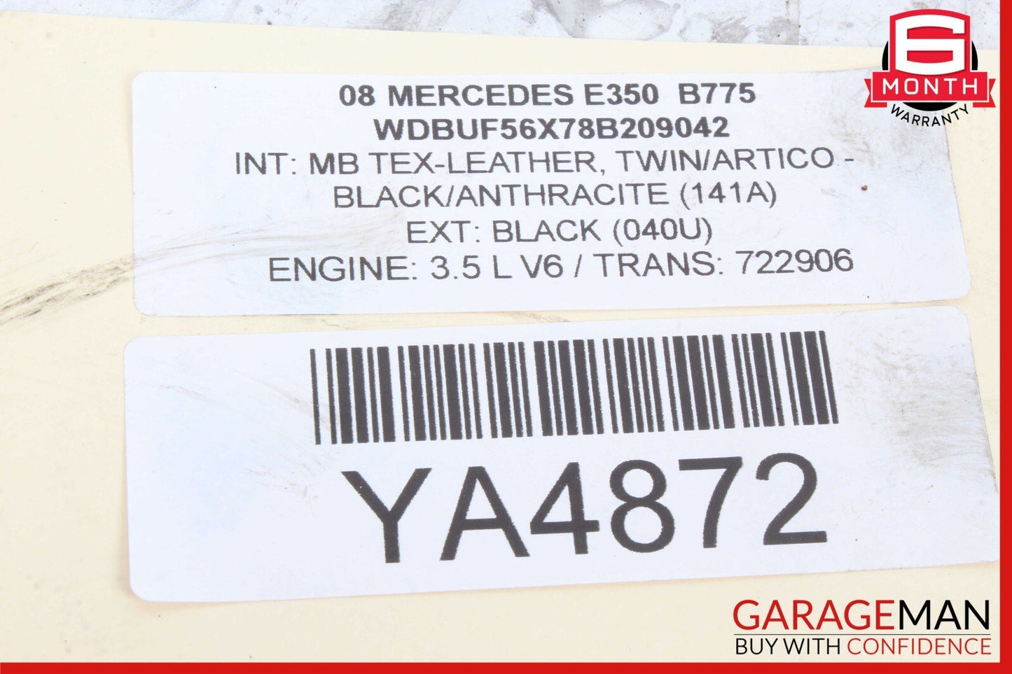03-11 Mercedes W221 E350 E500 SL500 Front Right Lower Control Arm 21114 OEM