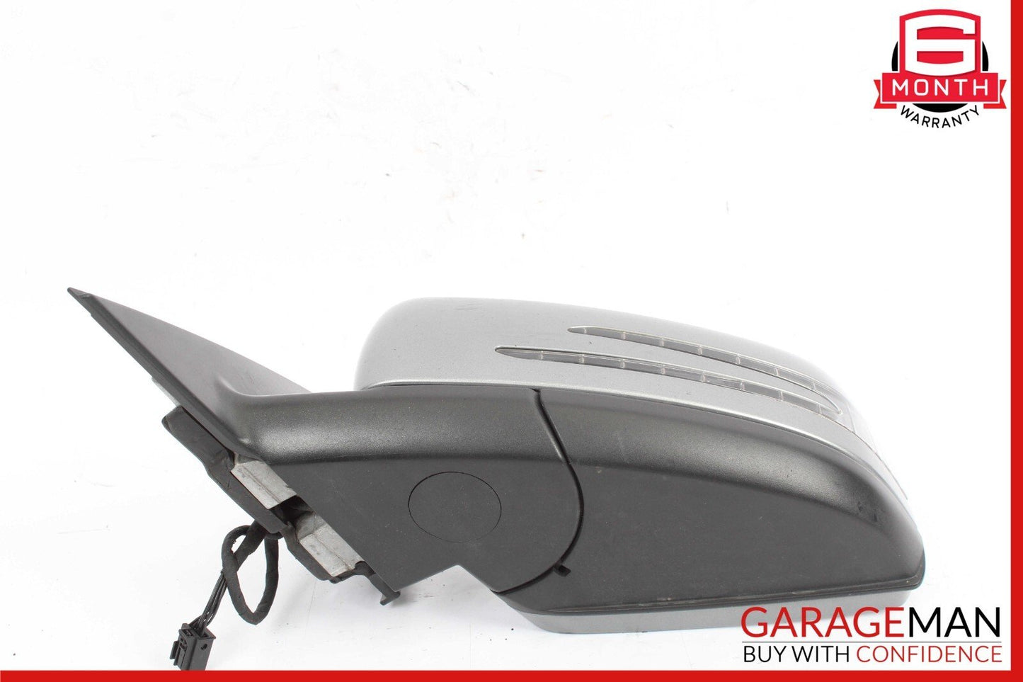 12-14 Mercedes W204 C250 Front Left Side Mirror Door Rear View Palladium Silver