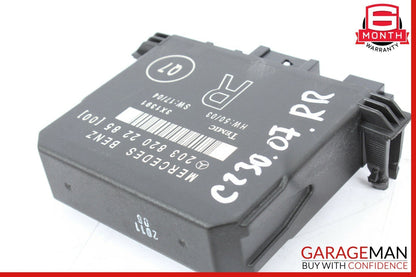 01-07 Mercedes W203 C230 C350 Rear Right Passenger Side Door Control Module Unit