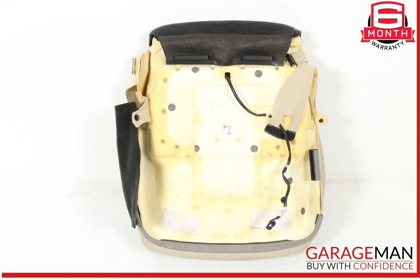 17-19 Cadillac XT5 Front Right Passenger Side Lower Cushion Cover Beige OEM