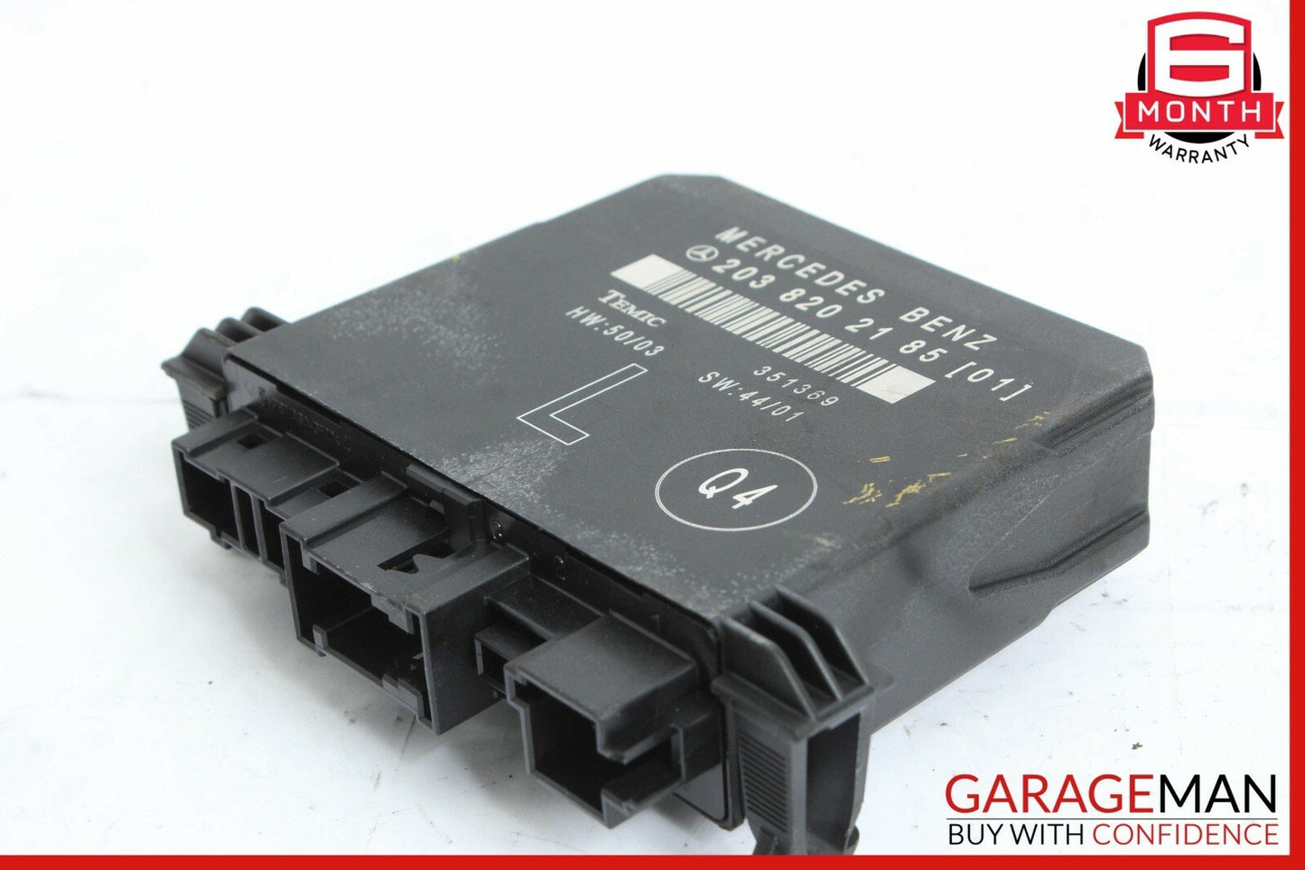 01-07 Mercedes W203 C230 C320 Rear Left Side Door Computer Control Module OEM