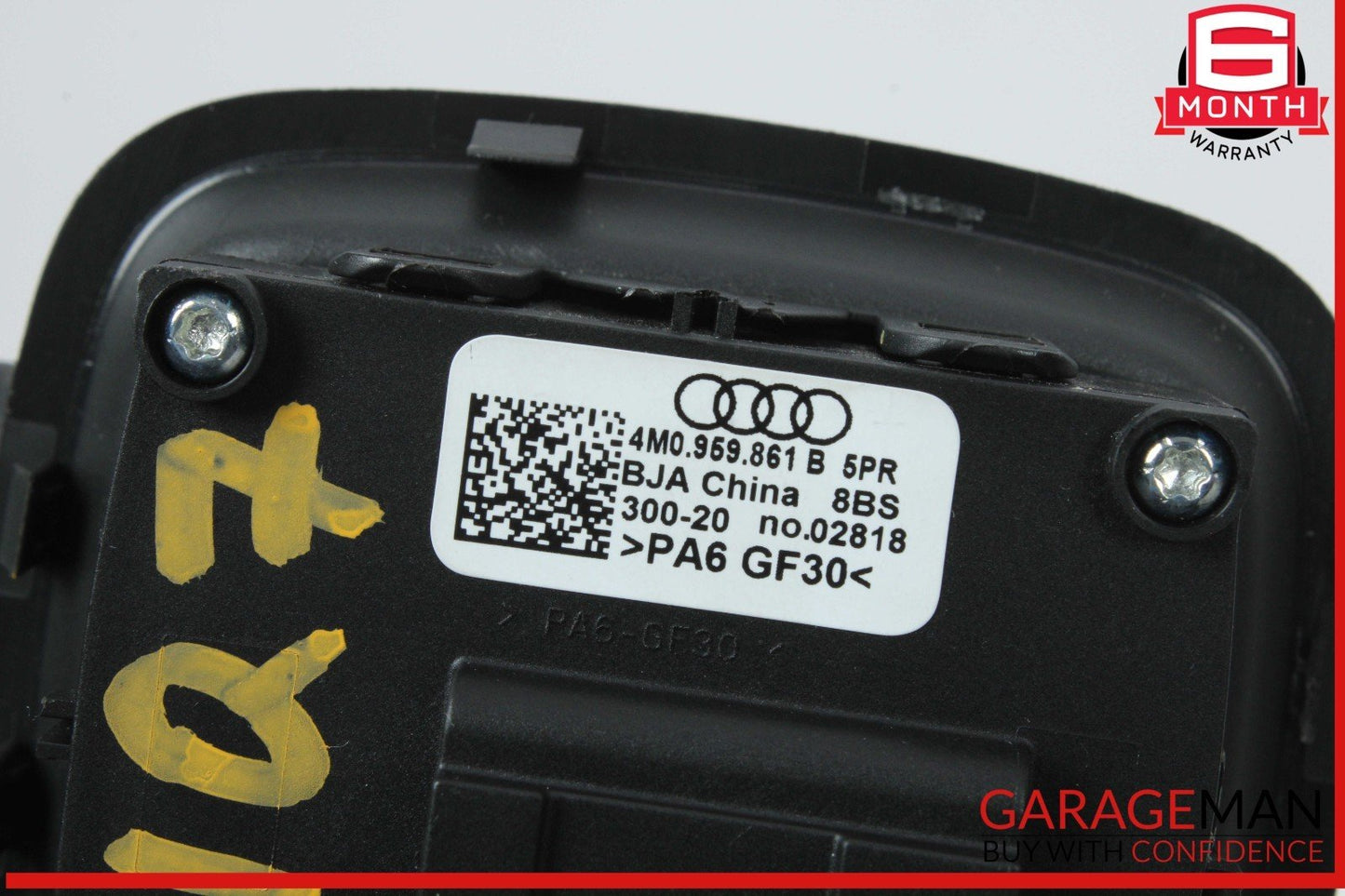 17-24 Audi Q7 Rear Left or Right Side 3rd Third Row Seat Control Switch OEM