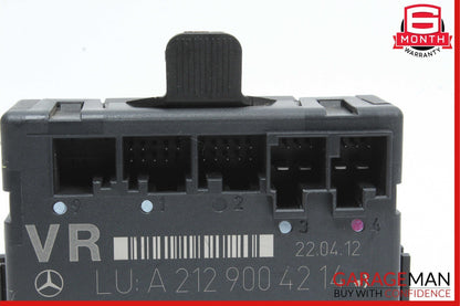 08-18 Mercedes SLK250 CLS400 E400 C350 Front Right Side Door Control Module Unit