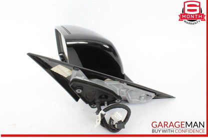 14-16 Mercedes W212 E350 Front Left Side Door Rear View Mirror w/ Blind Spot
