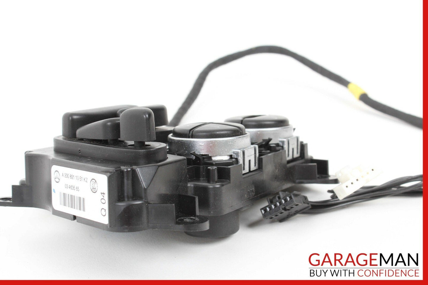 03-08 Mercedes R230 SL500 Front Right Side Seat Adjust Control Switch Module OEM