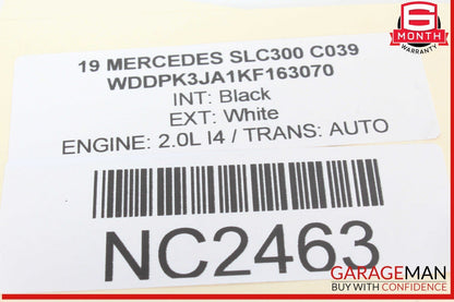 08-20 Mercedes R172 SLC300 Front Right Side Door Lock Latch Actuator OEM