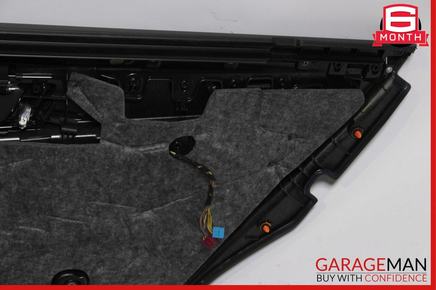 10-13 Mercedes W212 E350 E550 Rear Left Driver Side Interior Door Panel Grey
