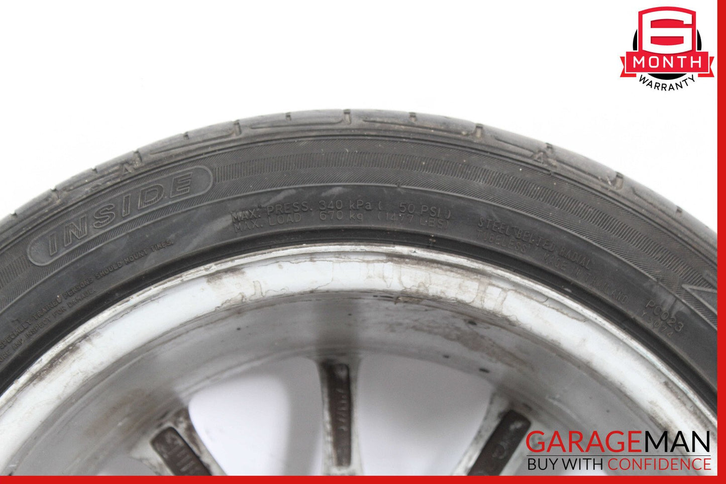 06-08 BMW Z4 E85 E86 Wheel Tire Rim 8 x 17 OEM