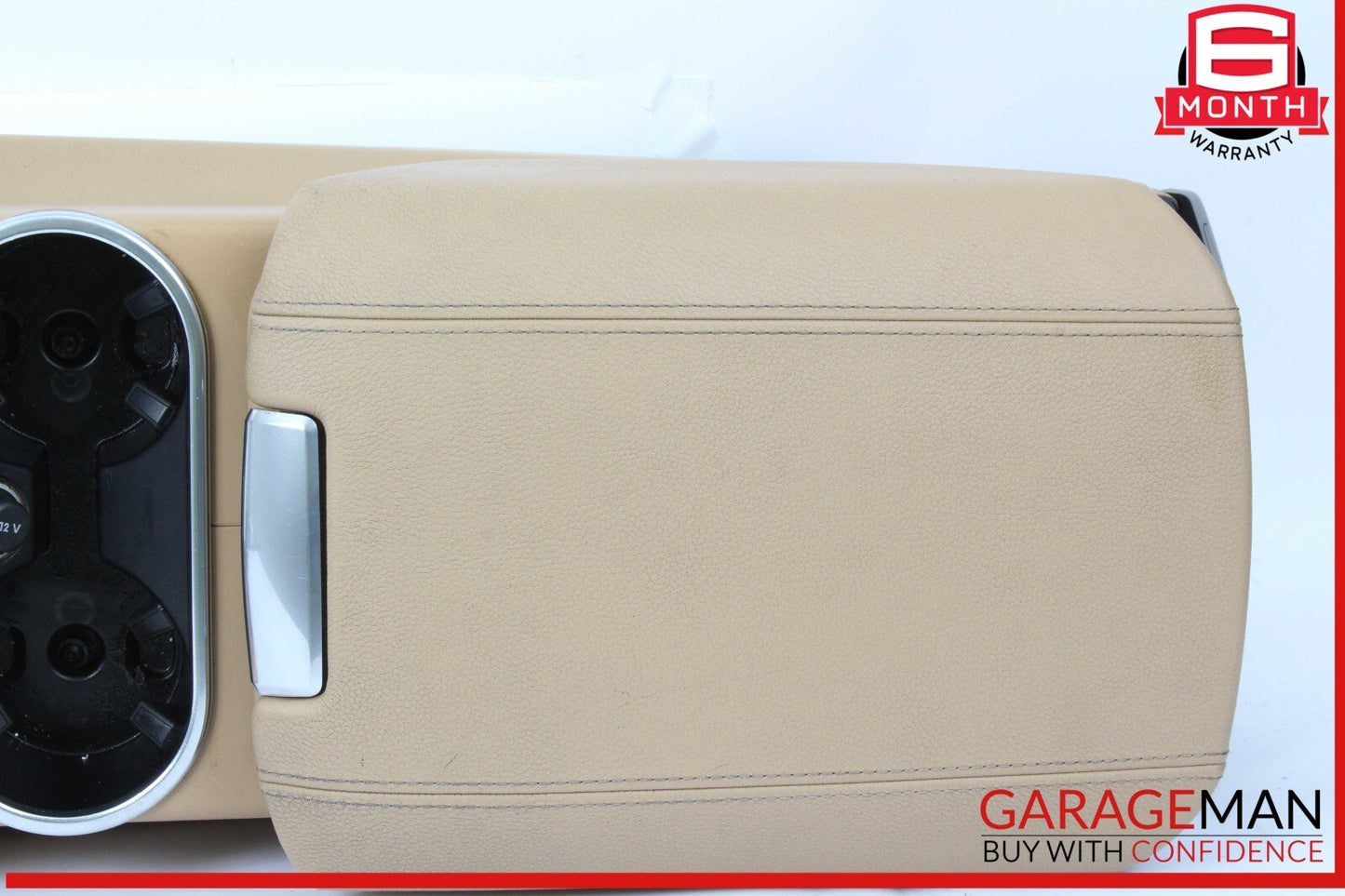 11-18 Porsche Cayenne S 958 Center Console Arm Rest Storage Frame OEM