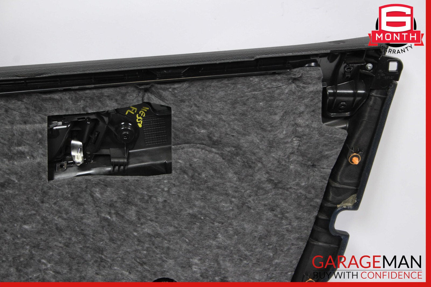 10-13 Mercedes W212 E350 E550 Front Left Interior Door Panel Trim Cover Black