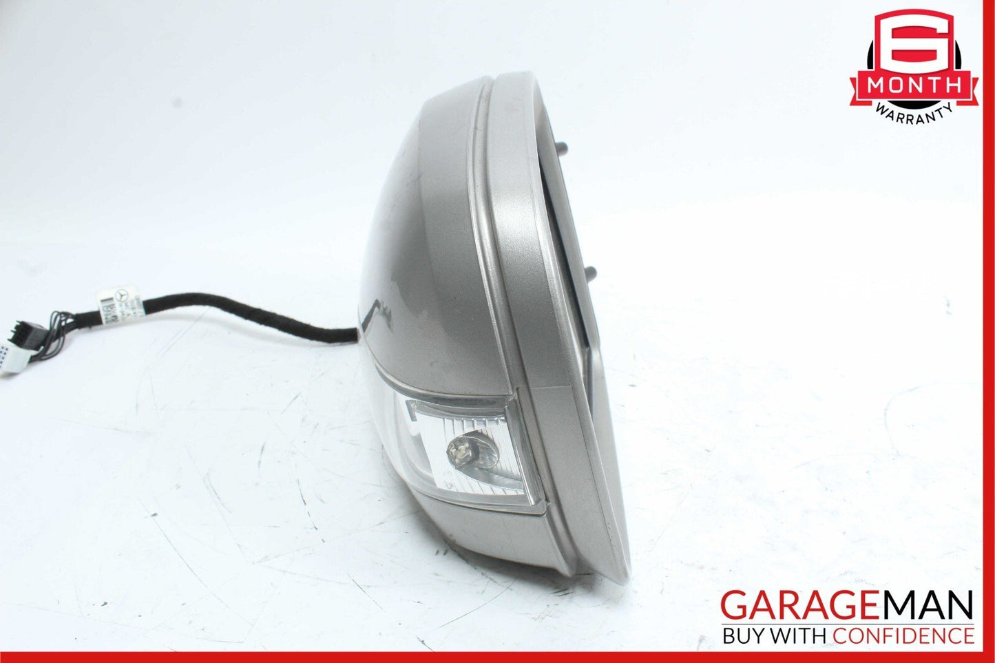 07-08 Mercedes X164 GL450 4MATIC Front Left Side Mirror Door Rear View Silver