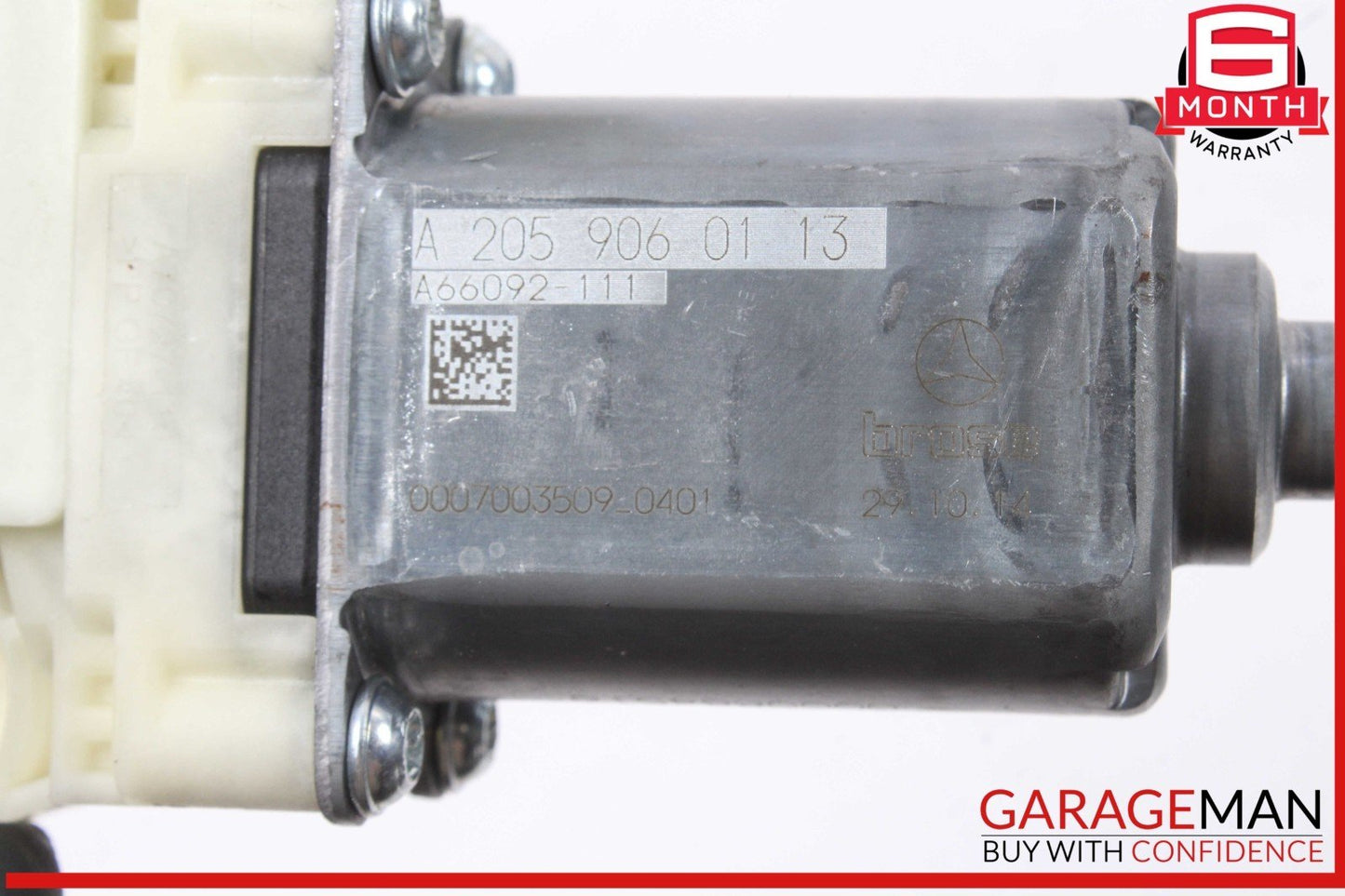 15-20 Mercedes W205 C300 C350e Front Right Side Door Window Regulator Motor Unit