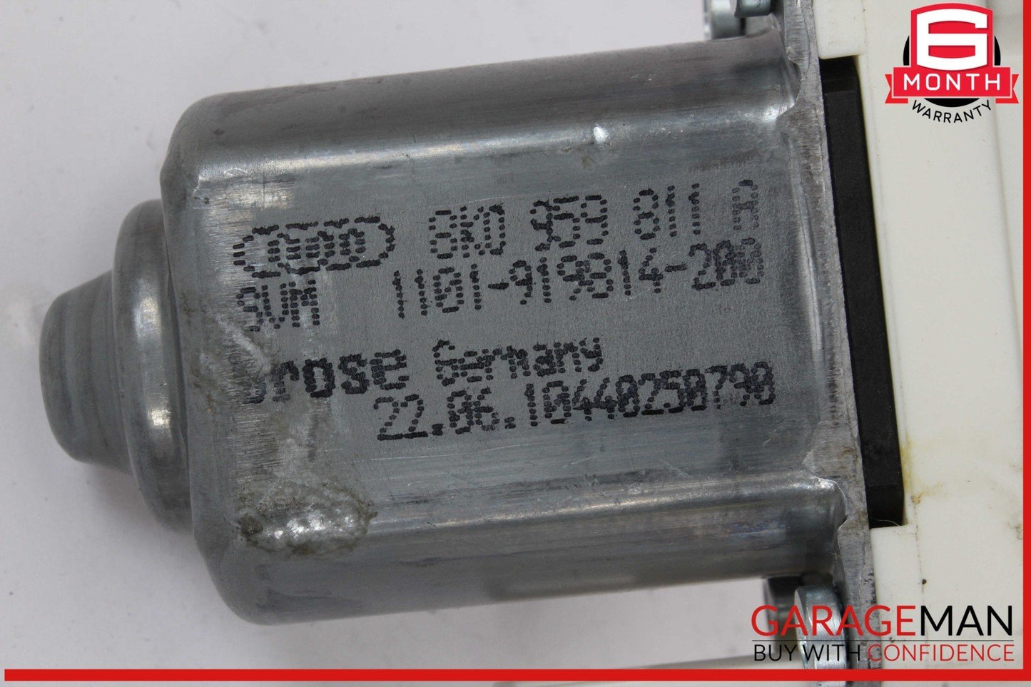 11-18 Porsche Cayenne 958 Rear Right or Left Side Door Window Regulator Motor