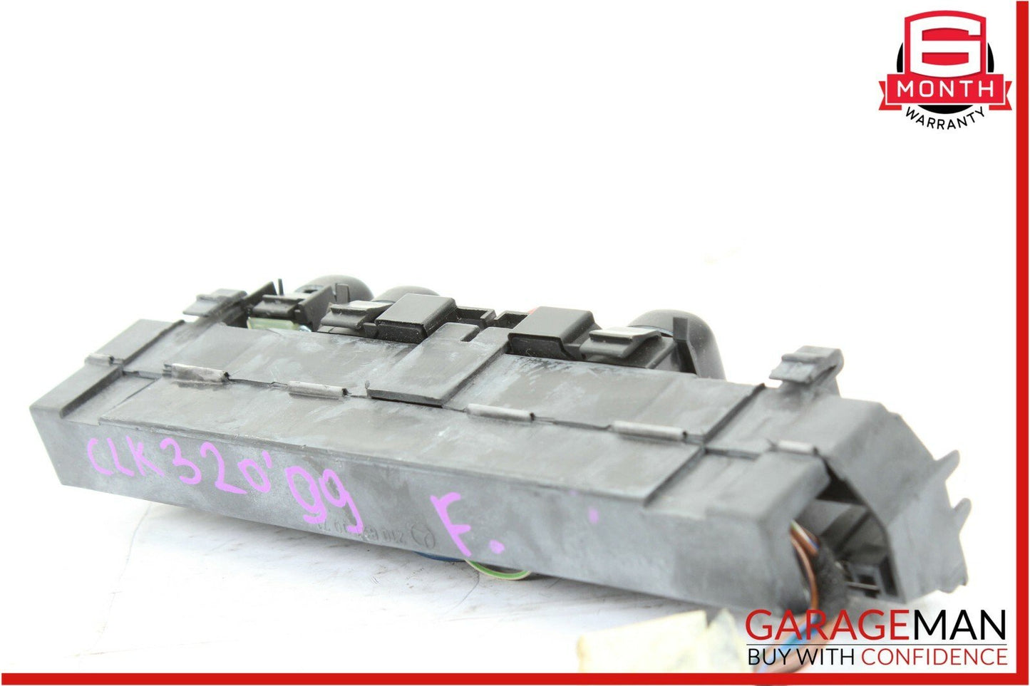 98-03 Mercedes W208 CLK320 CLK430 Hazard Light Door Lock Switch Control Panel