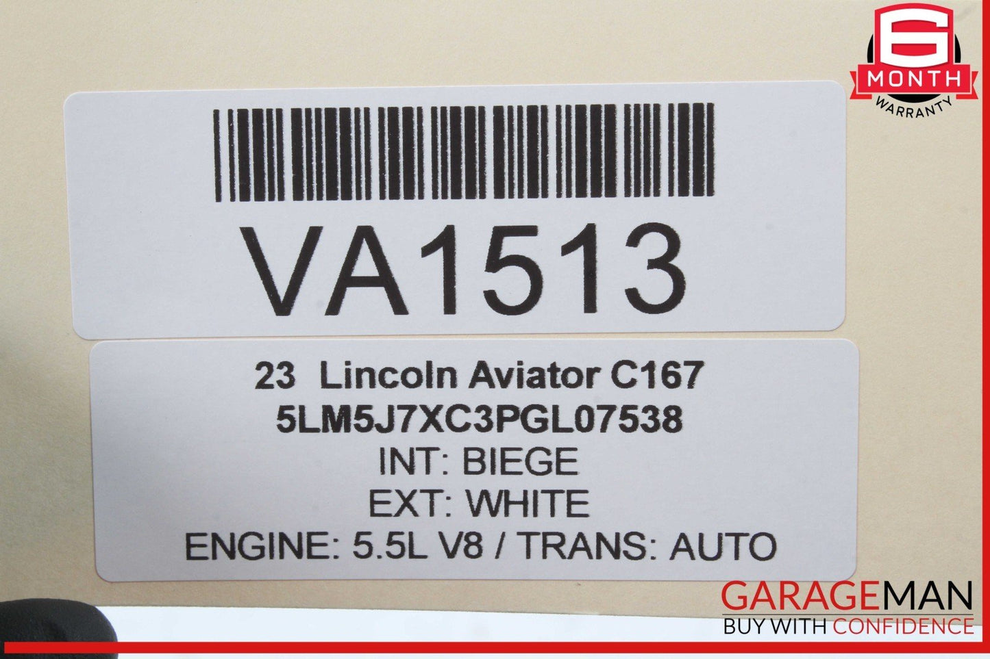 20-24 Lincoln Aviator Engine Alternator Generator L1MT-10300-CB OEM