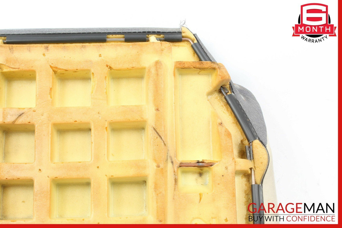 07-14 Mercedes W216 CL550 Rear Right Bottom Lower Seat Cushion Beige