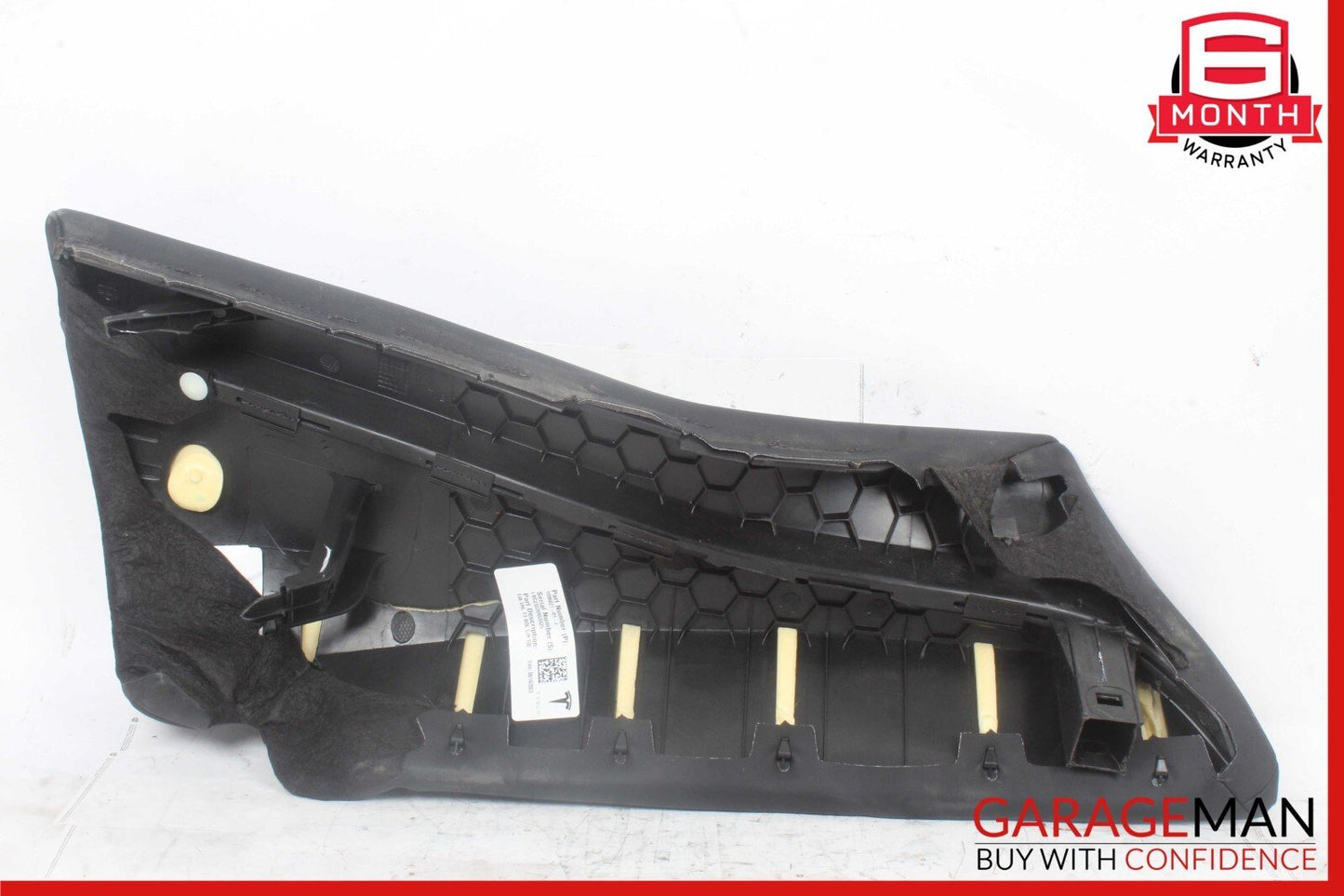 17-23 Tesla Model 3 Rear Right Passenger Seat Bolster Black 1096027-01-J OEM