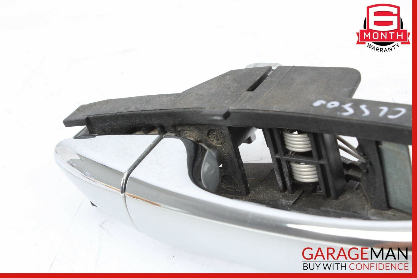 06-11 Mercedes W219 CLS500 Rear Right Side Exterior Door Handle Iridium Silver