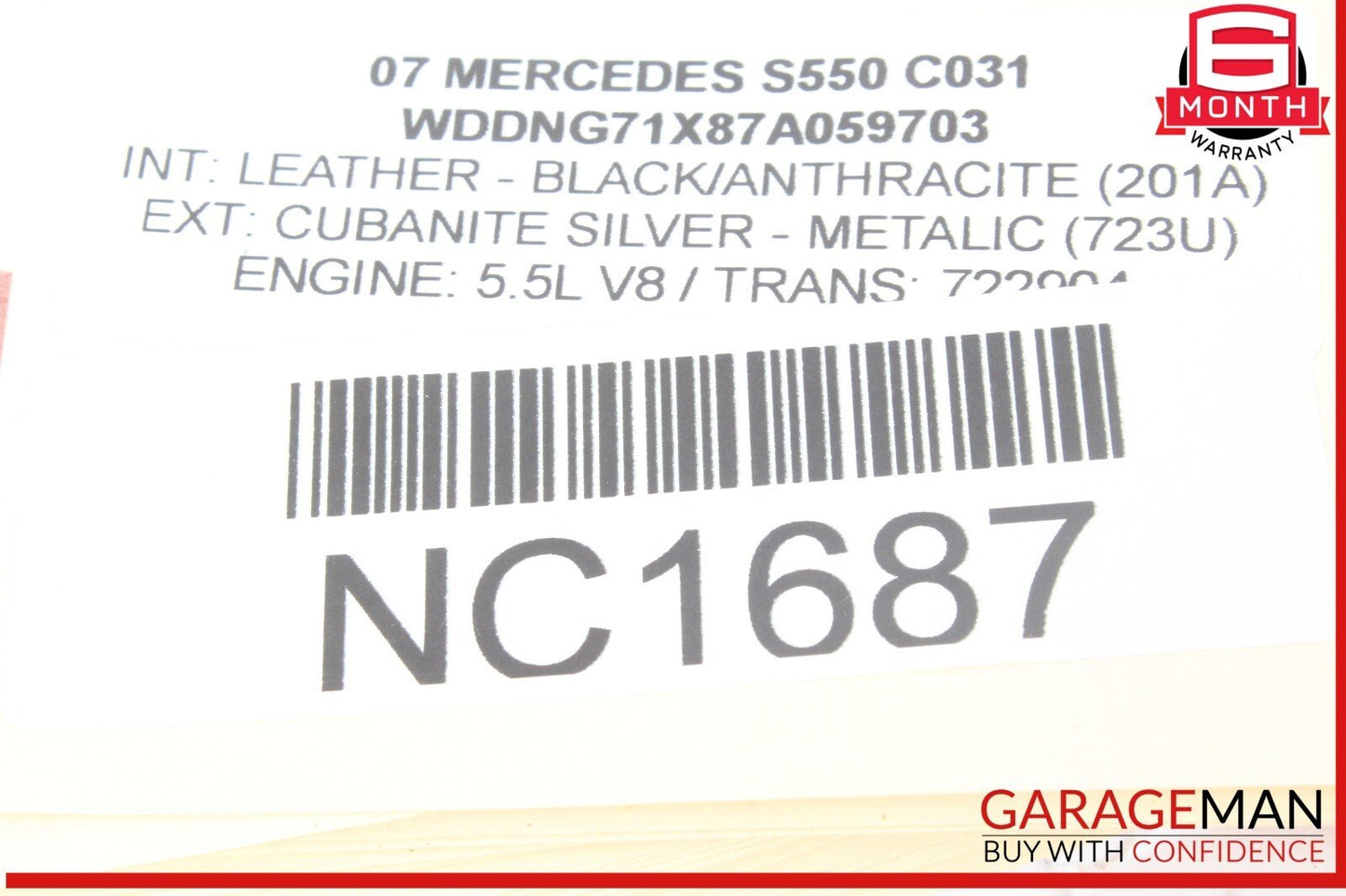 07-14 Mercedes W221 S550 S600 CL550 Headlight Switch Control 2215451004 OEM