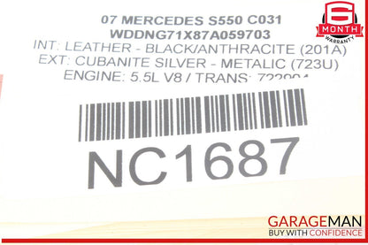 07-14 Mercedes W221 S550 S600 CL550 Headlight Switch Control 2215451004 OEM