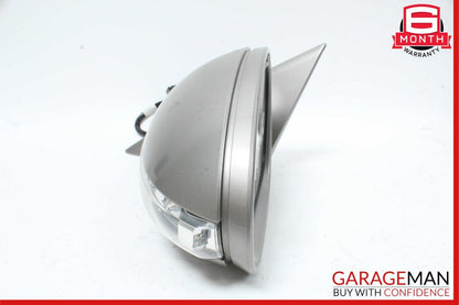 06-08 Mercedes W219 CLS500 Front Left Side Mirror Door Rear View Cubanite Silver