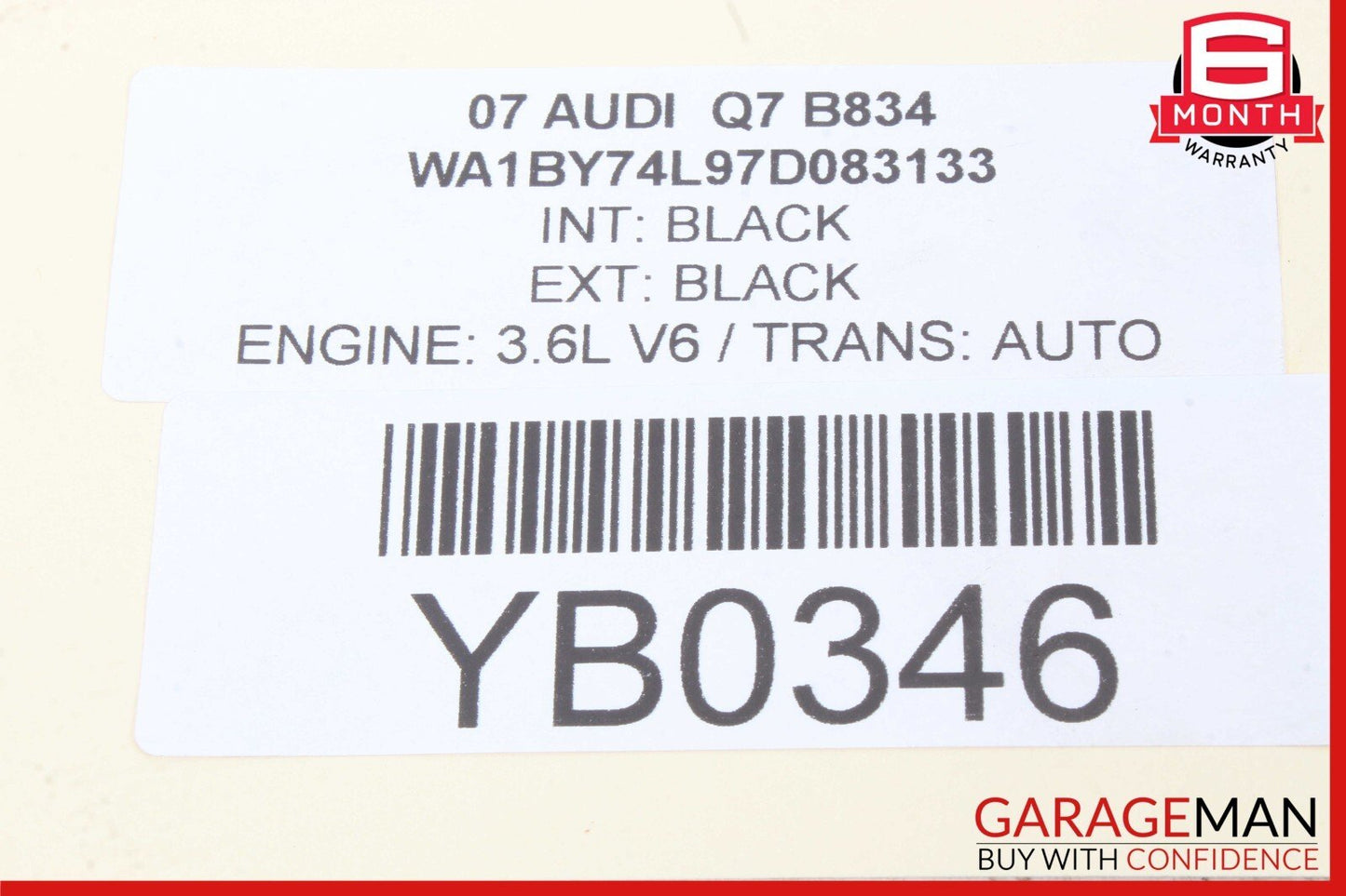 07-15 Audi Q7 Rear Right or Left Side Upper Rearward Control Arm OEM