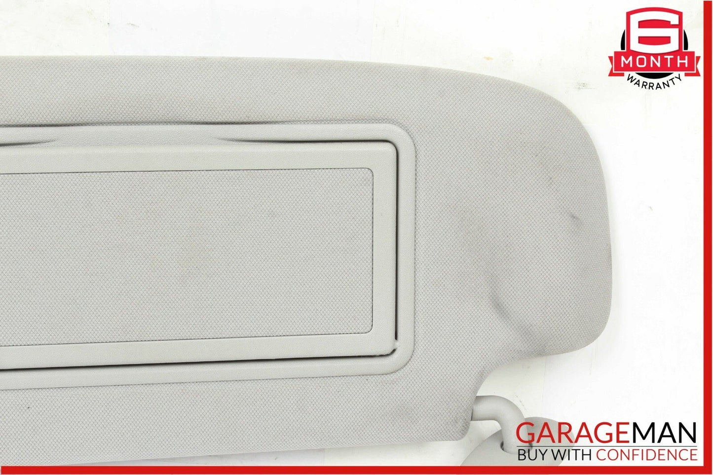 07-13 Mercedes CL600 S550 Front Left Sun Visor Sunvisor Shade Cover Grey Suede