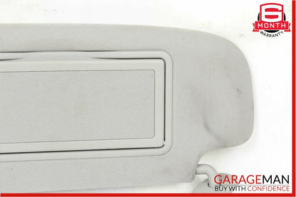 07-13 Mercedes CL600 S550 Front Left Sun Visor Sunvisor Shade Cover Grey Suede