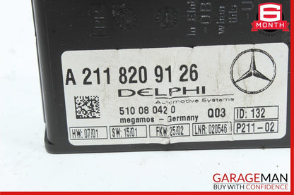 00-08 Mercedes R230 SL500 S430 Anti Theft Control Alarm Module 2118209126 OEM