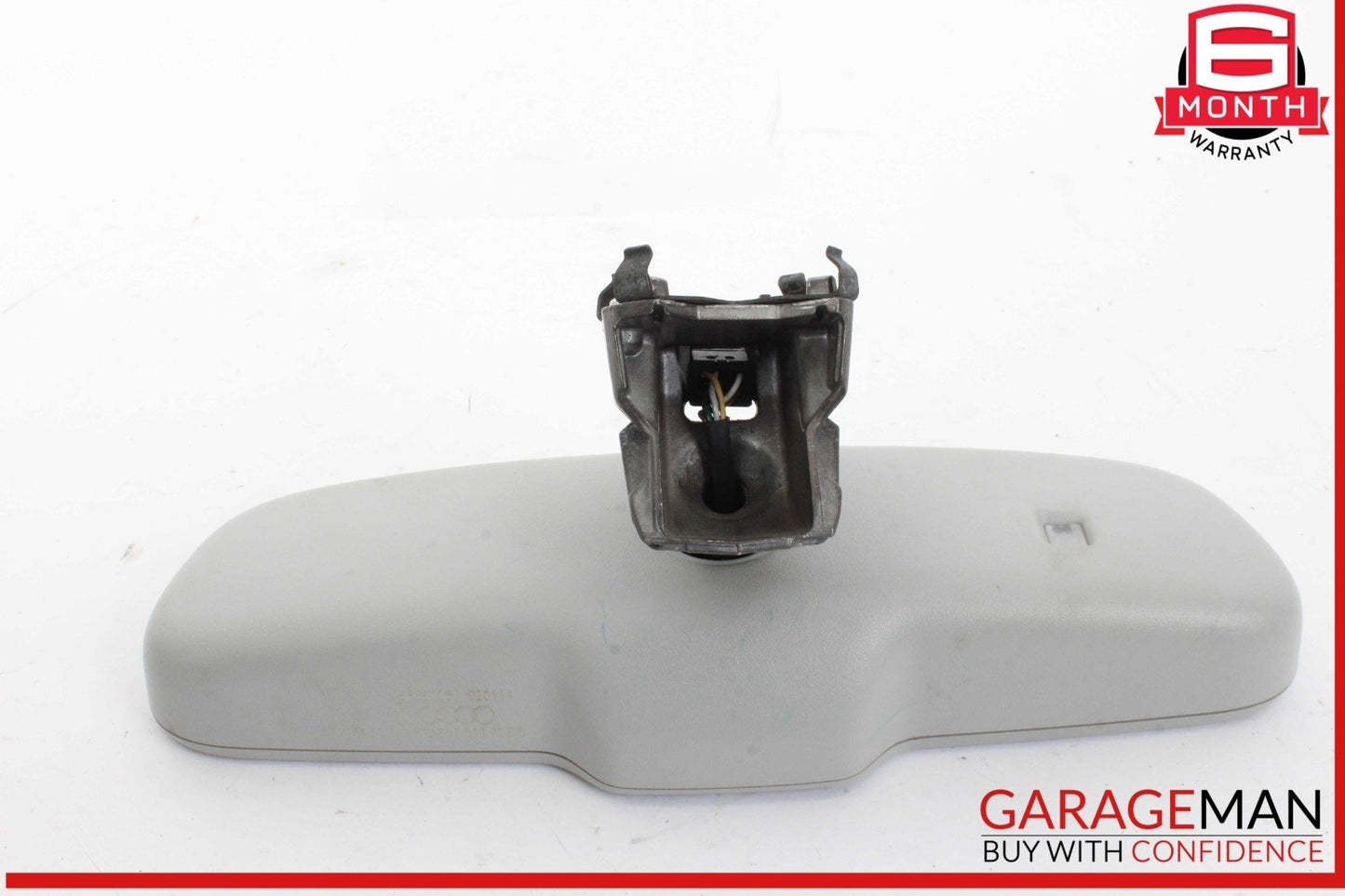 13-17 Audi A4 S4 Q5 Front Upper Windshield Interior Rear View Mirror Gray OEM