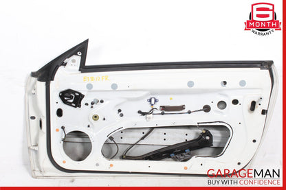10-17 Mercedes W207 E350 E550 Front Right Side Exterior Door Shell Panel OEM